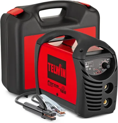 Telwin Force 165 soldadora inverter profesional a electrodo MMA con maleta