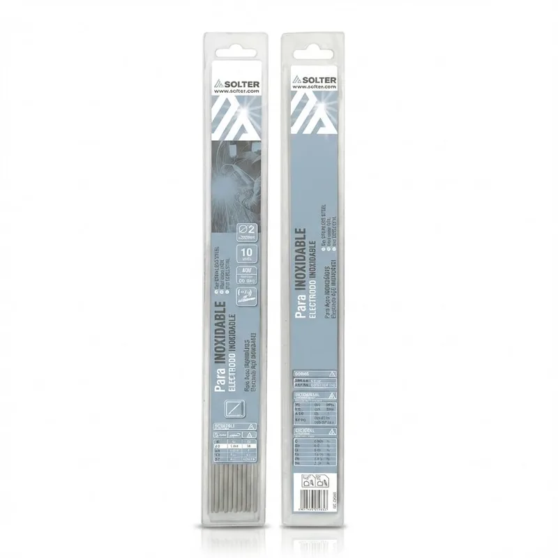 Solter Electrodos Inoxidable E316L Ø 2,0 mm – Blíster de 10 unidades