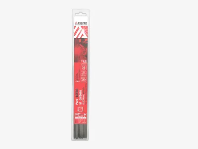 Solter Electrodo rutilo E6013 Ø1,6 mm, blíster 35 uds