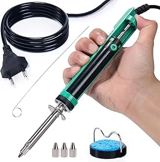 YIHUA 929D-V Bomba desoldadora eléctrica con 3 boquillas
