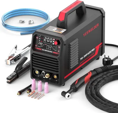 YESWELDER TIG AC/DC 200A, soldadora TIG con pulso